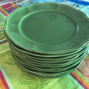 12 Skyros Designs 12 1/2" dinner plates